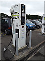 SU3076 : Ecotricity Charging Point at Membury Service Area by Geographer