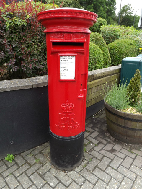 Membury Services North Postbox © Geographer :: Geograph Britain and Ireland