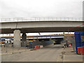 TQ3783 : Marshgate Lane railway bridges by Stephen Craven