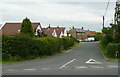 Back Lane crossing the A171, Hawsker