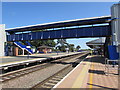 Bicester North railway station footbridge