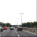TQ0178 : M4 Motorway Eastbound by Geographer