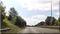 A38 south leaving Branston interchange