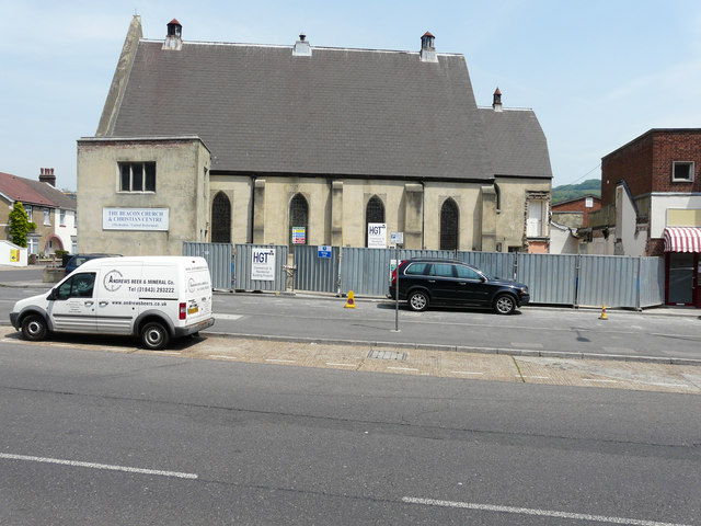 Demolition site, 38, London Road
