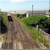 SN3610 : Kidwelly train, Ferryside by Jaggery