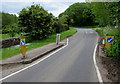 Traffic calming at the SE edge of Newland