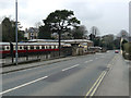 SX0766 : Bodmin General railway station seen from Lostwithiel Road, Bodmin by Robin Stott