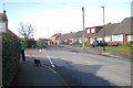 SP3476 : Okehampton Road, Stivichall, Coventry by Robin Stott