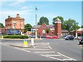 Carlisle Circus from the north end of Denmark Street