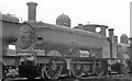 SU1384 : Old GWR 0-6-0PT of '655' class dumped outside Swindon Works, 1947 by Ben Brooksbank