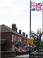 The northern end of Denmark Street in the Lower Shankill