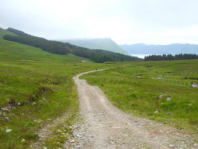Access road from Inverguseran to Inverie
