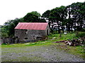 H2765 : Stone barn, Largy by Kenneth  Allen
