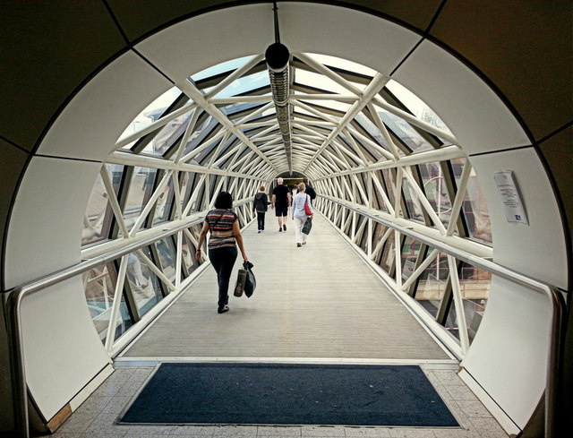 Bentall Centre footbridge, 2
