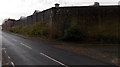 Usk Prison walls