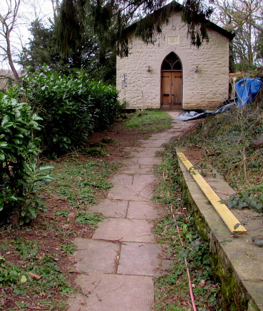Entrance to the Old Baptist Chapel, Whitebrook