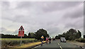 Cyclists passing Little London