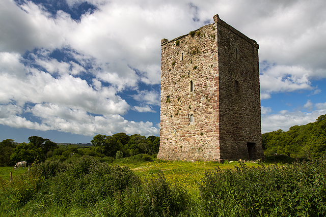 Castles of Leinster: Artramon, Wexford... © Mike Searle cc-by-sa/2.0 ...