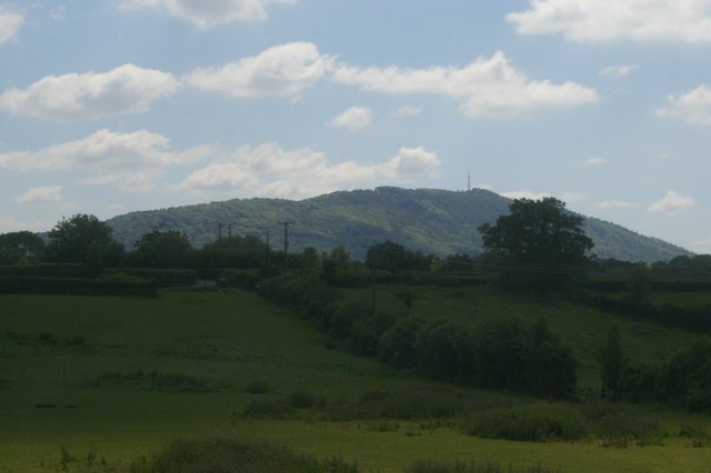 View towards the Wrekin, Wrockwardine Bank