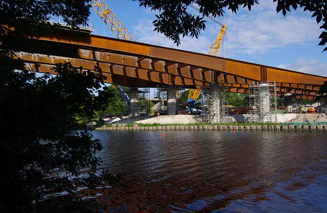 Lune West Bridge under construction