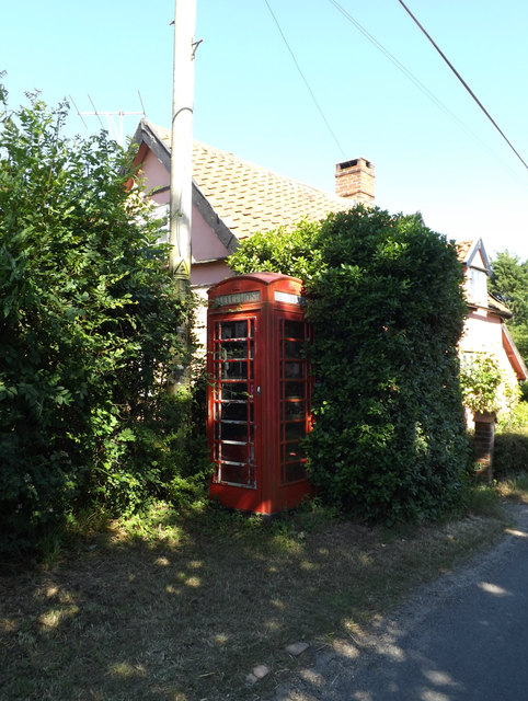 Telephone Box on The Street