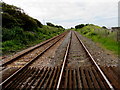 West Wales Line towards Kidwelly from St Ishmael