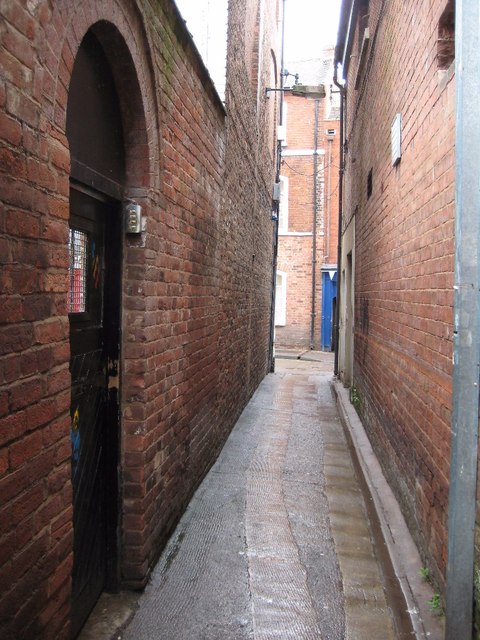 Worcester alleyway