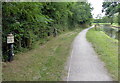 Trent & Mersey Canal Milepost along the towpath