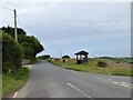 Bus stop and shelter at Collaton Cross