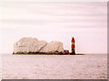 SZ2884 : Lighthouse, The Needles by David P Howard