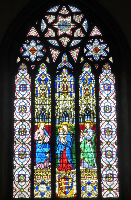 The west window, the Almshouses Chapel