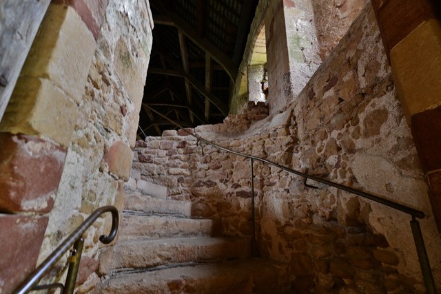 Cleeve Abbey: The day stairs providing access to the dormitory 2