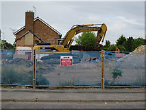 TL4660 : Water Lane demolition by Hugh Venables