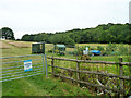 Vegetable garden off Stancombe Lane