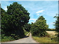 Track to Bluehouse Farm, near Wix