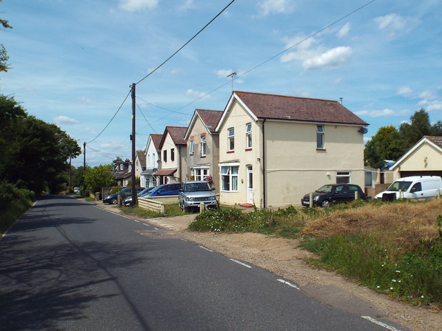 Houses on Bradfield Road, Wix