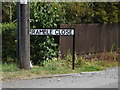 Bramble Close sign