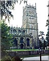 The tower of Chipping Campden Church