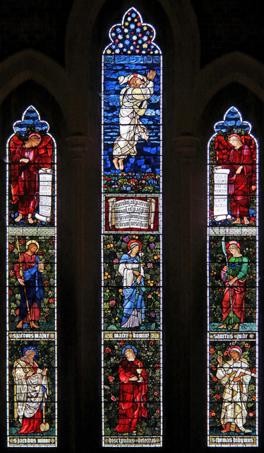 All Saints, Putney Common - Stained glass window
