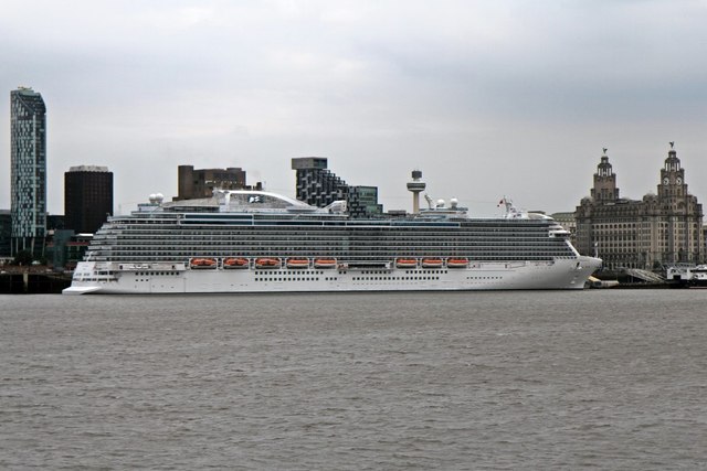 Royal Princess, Liverpool Cruise Terminal