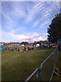 Interesting cloud formation over Colwyn Bay Cricket ground