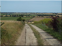 TM1825 : Track near Beaumont by Malc McDonald