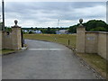 TL0798 : Entrance to Waters Edge in Wansford by Richard Humphrey