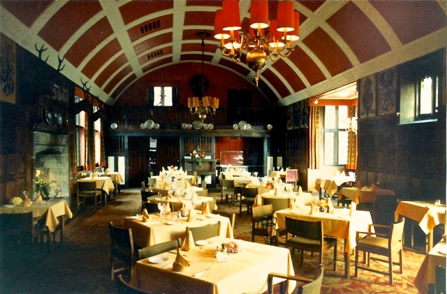 Dining Room, Lygon Arms Hotel