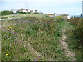 Alongside Marine Drive at Roedean