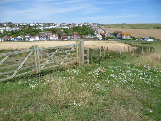 Ovingdean from Cattle Hill
