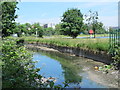 The New River west of the West Reservoir Centre