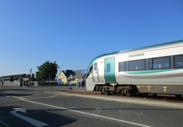 Dublin bound train at Wexford