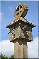 SO6958 : Sundial at Tedstone Delamere church by Philip Halling