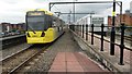 Metrolink tram at Cornbrook